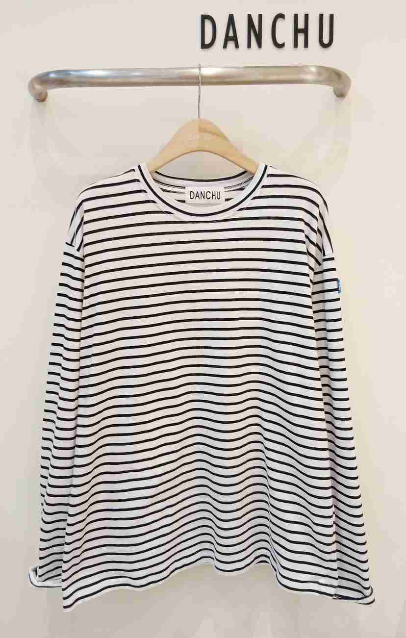 DANCHU韓國東大門代購女士新款熱賣26春夏職業人氣長袖T恤DANCHU長袖T恤