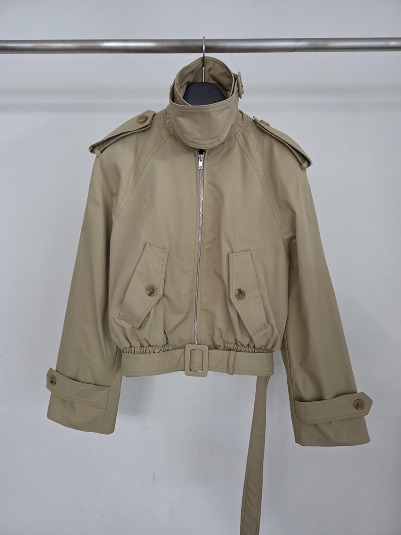 VERANDA韓國東大門直郵女士新款推薦休閑時尚熱賣夾克含腰帶VERANDA夾克