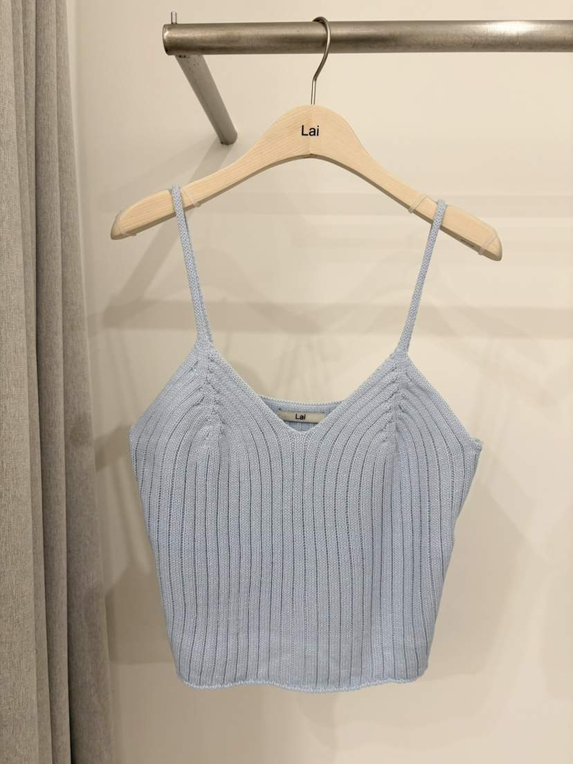 LAI韓國直郵實拍女裝新款推薦熱賣26春夏休閑職業吊帶背心Lai吊帶/背心
