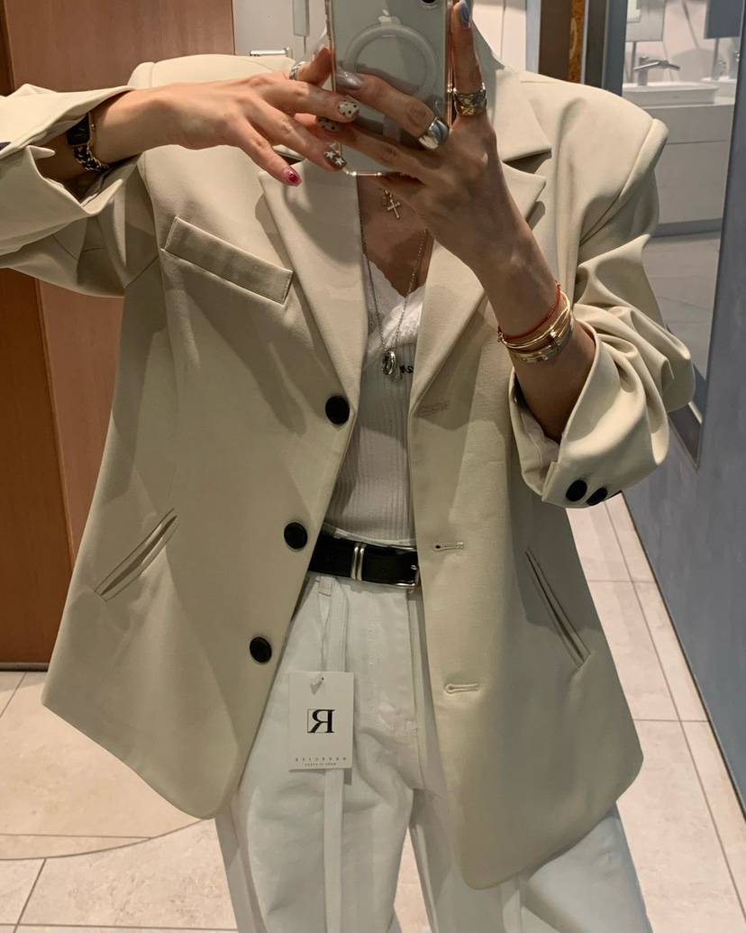 REVE CITE-L韓國東大門代購女裝新款時尚26春夏熱賣夾克REVE CITE-L夾克