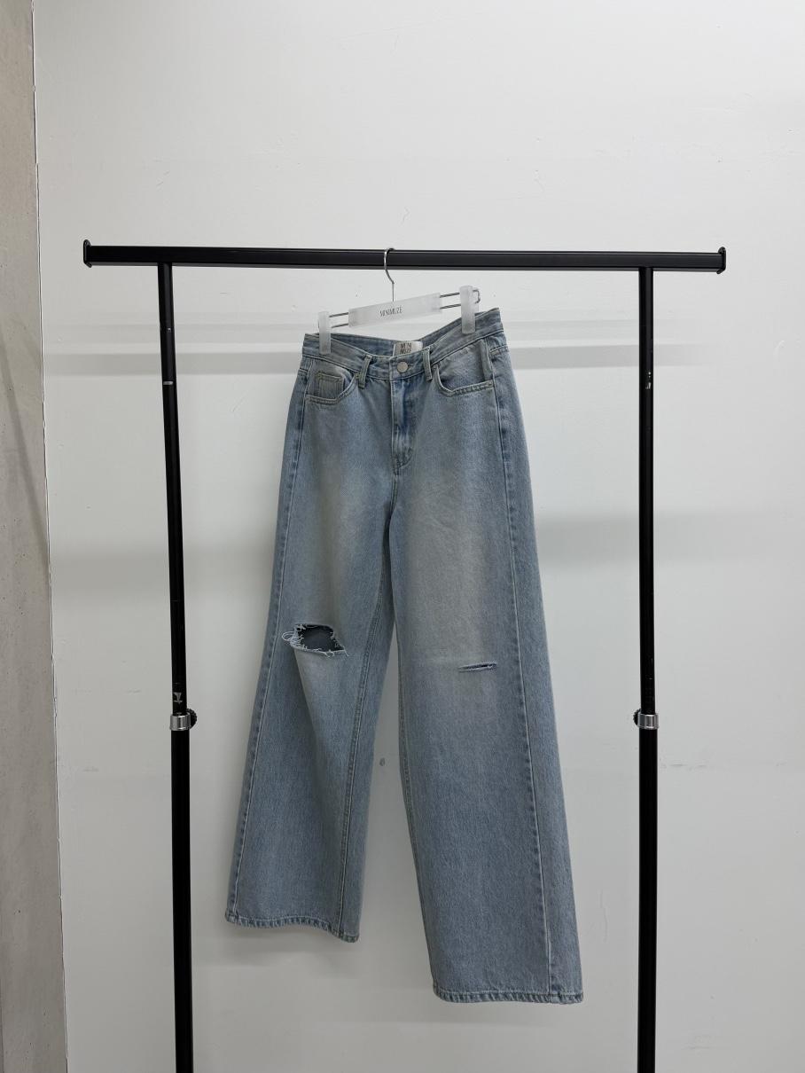 MINIMUZE韓國東大門代購女裝新品推薦時尚熱賣休閑牛仔褲MINIMUZE牛仔褲