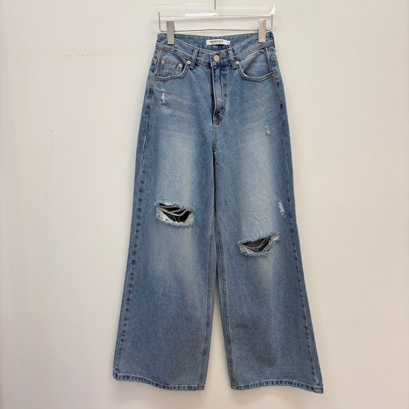 REVE CITE-L韓國直郵實拍女士新款時尚人氣休閑推薦牛仔褲REVE CITE-L牛仔褲