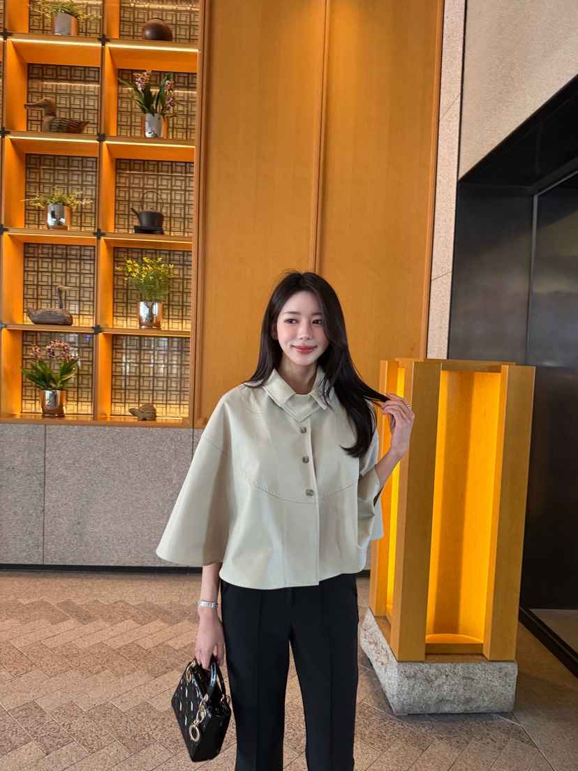 LAVIEU韓國代購女裝新品人氣時尚26春夏熱賣休閑職業夾克LAVIEU夾克