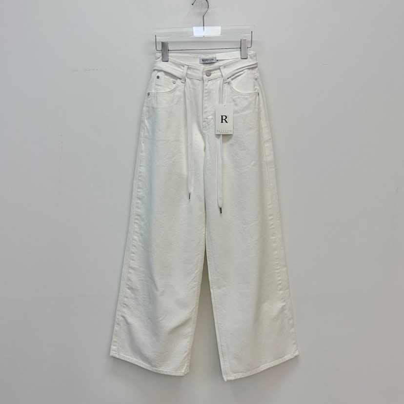 REVE CITE-L韓國東大門直郵女士新品人氣職業牛仔褲含腰繩REVE CITE-L牛仔褲