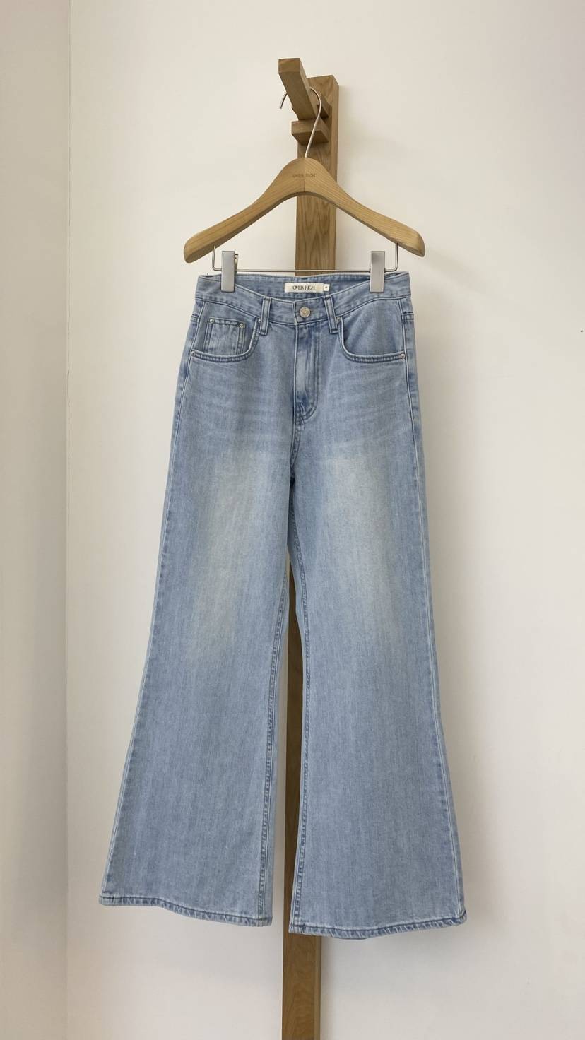 OVER RICH韓國東大門直郵女裝新款26春夏推薦休閑牛仔褲OVER RICH牛仔褲