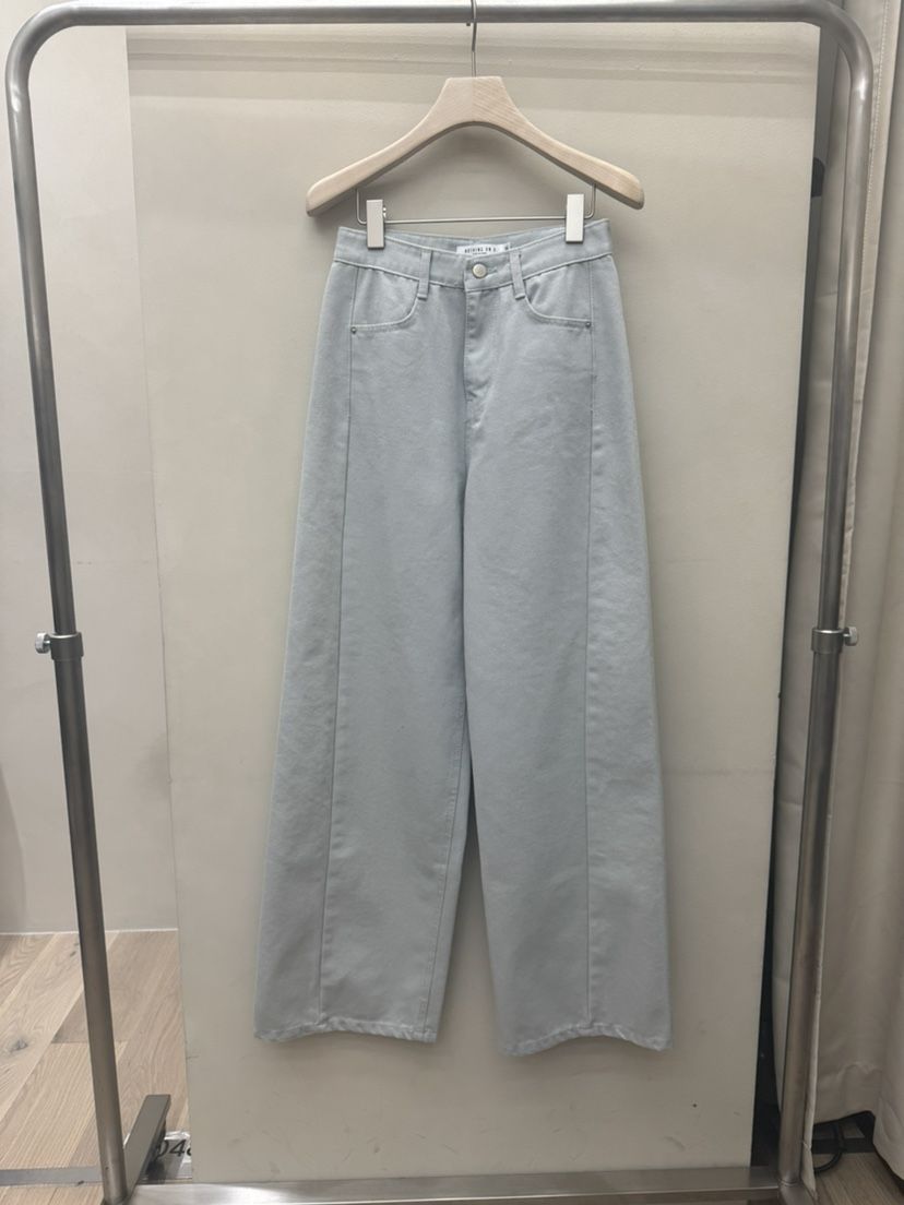 NOTHING韓國直郵女士新品熱賣推薦職業休閑26春夏時尚牛仔褲NOTHING牛仔褲