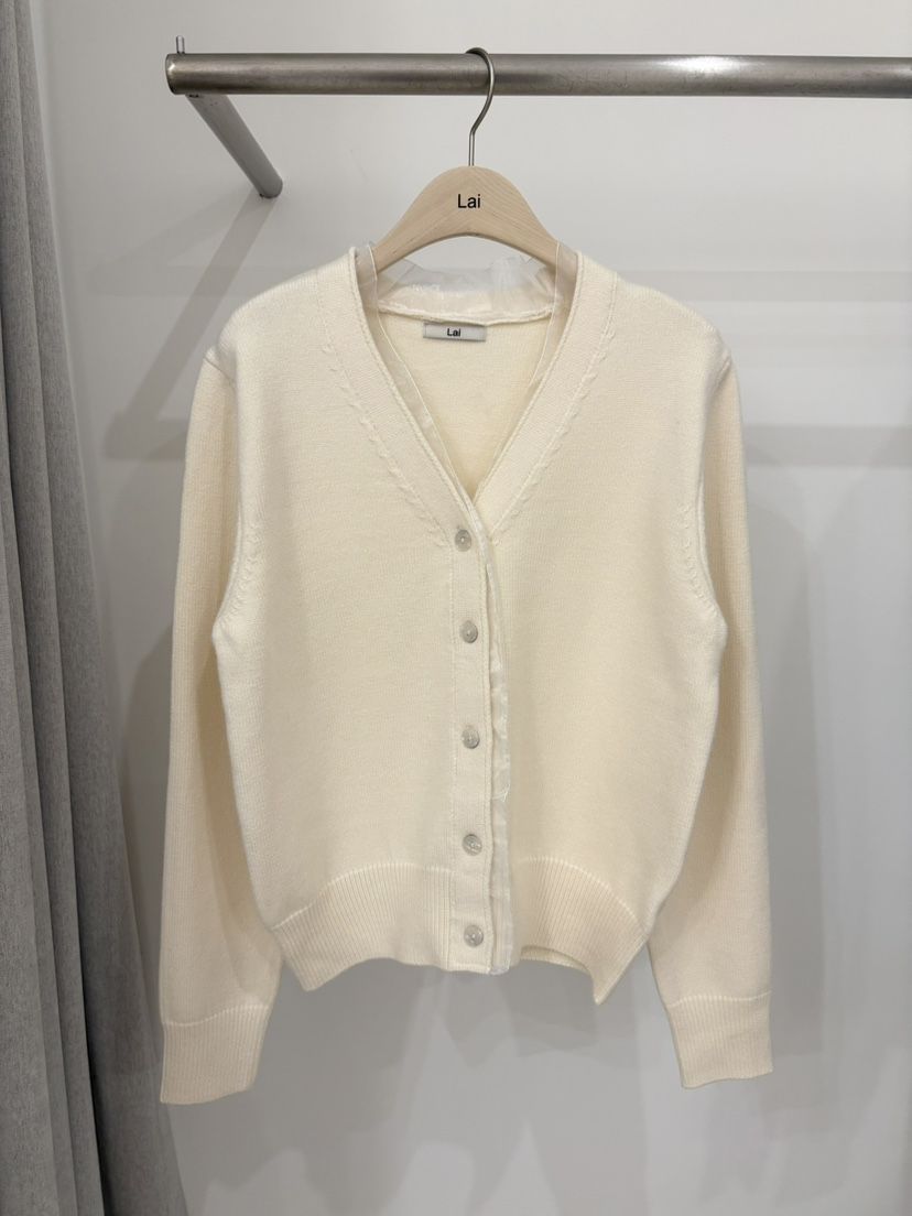 LAI韓國直郵女裝新品推薦時尚熱賣26春夏人氣針織衫雪紡開衫Lai針織衫