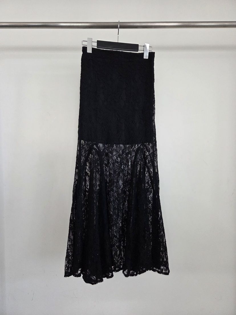 VERANDA韓國直郵女士新品時尚休閑熱賣推薦人氣26春夏長裙蕾絲VERANDA長裙