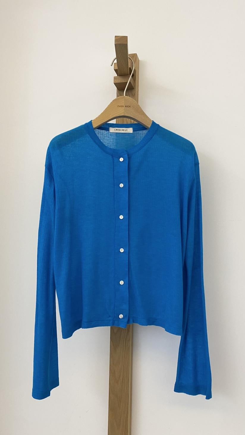 OVER RICH韓國東大門直郵女裝新款推薦26春夏長袖T恤開衫OVER RICH長袖T恤