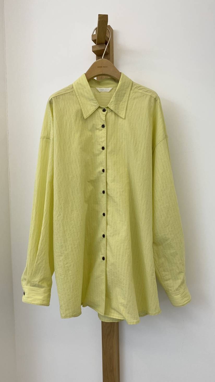 OVER RICH韓國直郵女士新品推薦26春夏休閑人氣襯衫蕾絲衫OVER RICH襯衫/蕾絲衫