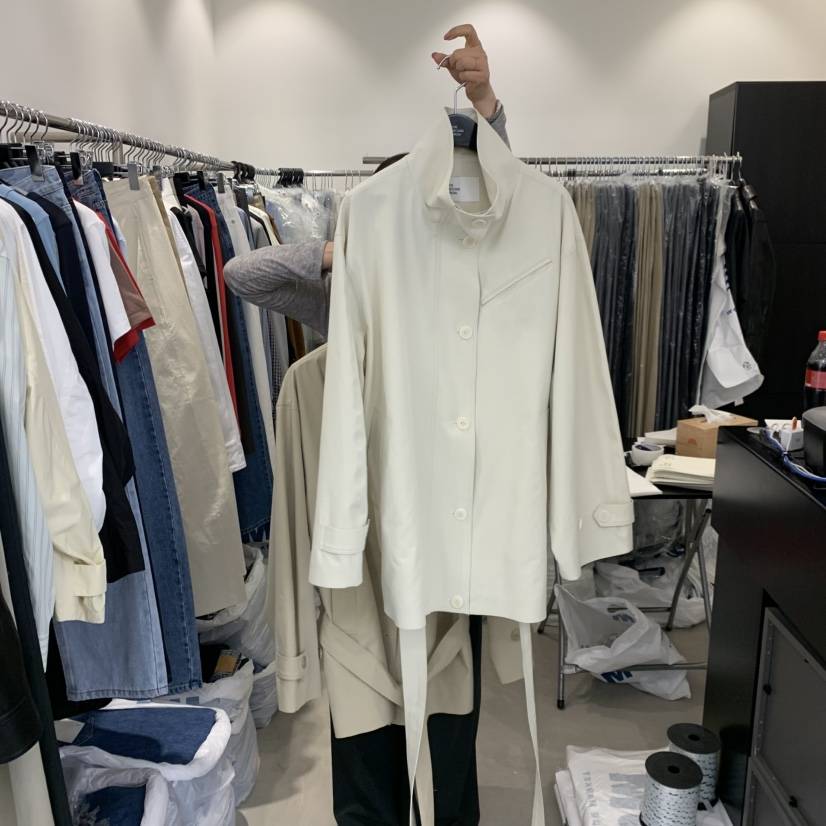 THE SECOND GROW韓國直郵實拍女士新品熱賣時尚夾克含腰帶THE SECOND GROW夾克