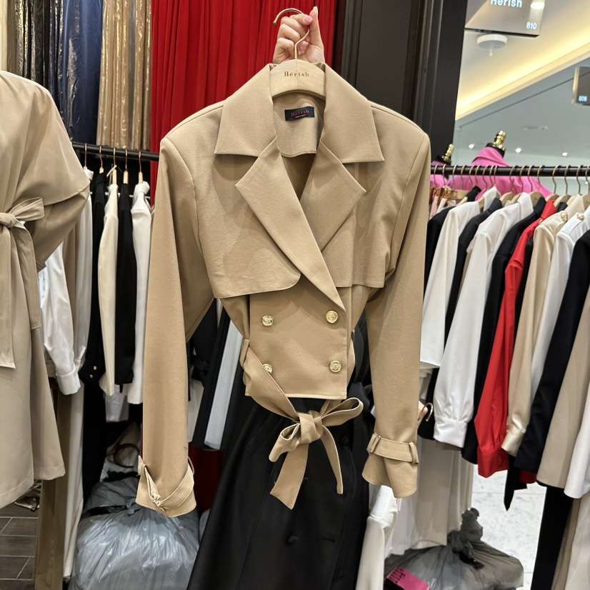 HERISH-HAUTE韓國東大門直郵女裝新品26春夏熱賣時尚夾克HERISH-HAUTE夾克