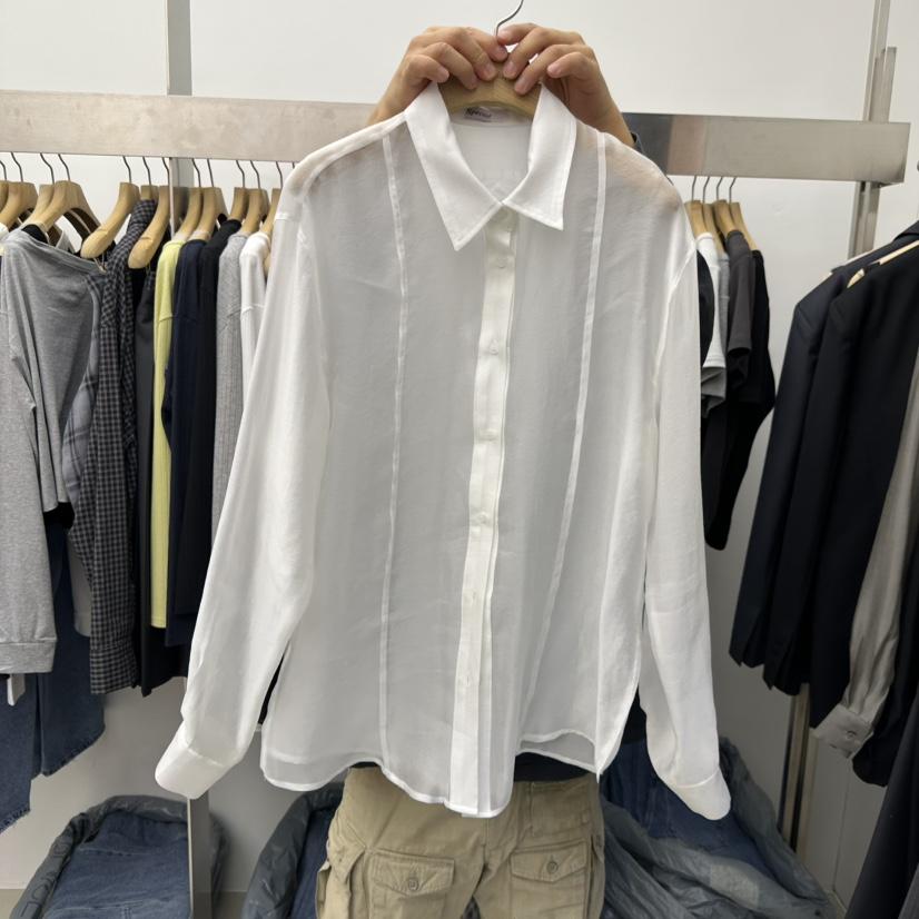 SPECIAL韓國東大門代購女士新品職業26春夏襯衫蕾絲衫絲綢SPECIAL襯衫/蕾絲衫