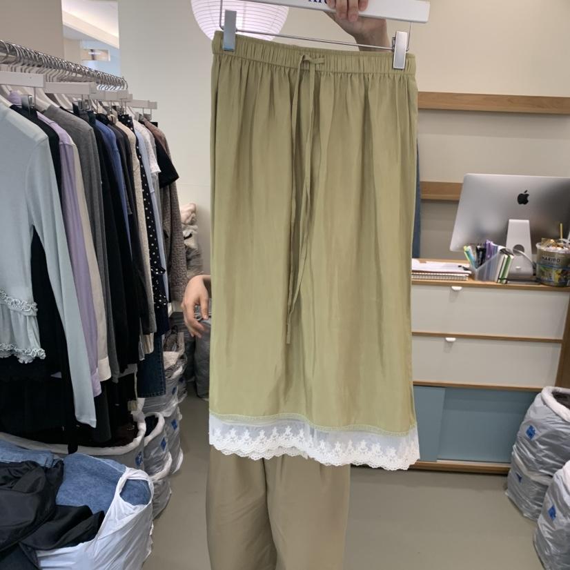 ARE韓國東大門代購女裝新款推薦熱賣休閑半身裙中短裙刺繡ARE YOU/ARE半身裙/中短裙