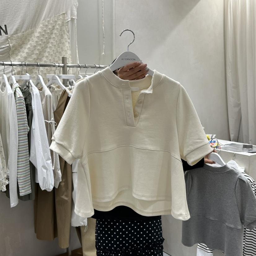 AFTERNOON韓國東大門直郵女裝新款職業時尚推薦人氣熱賣T恤AFTERNOONT恤