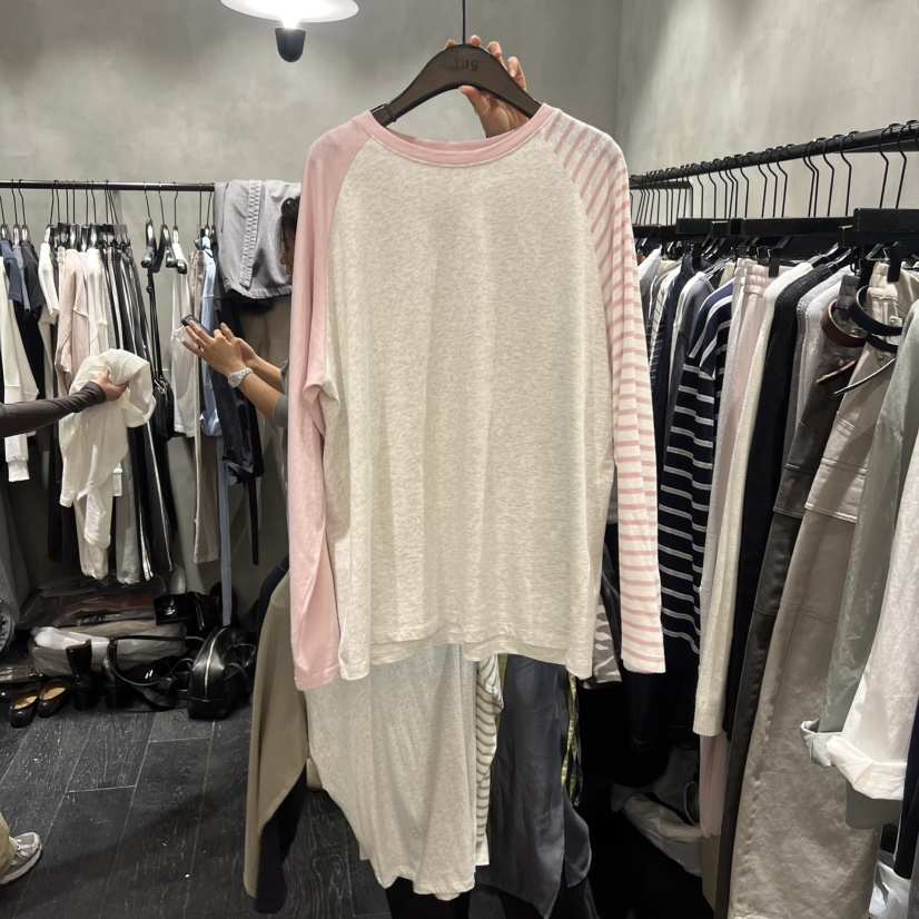 TUG韓國代購女士新款職業熱賣推薦人氣時尚26春夏長袖T恤TUG長袖T恤