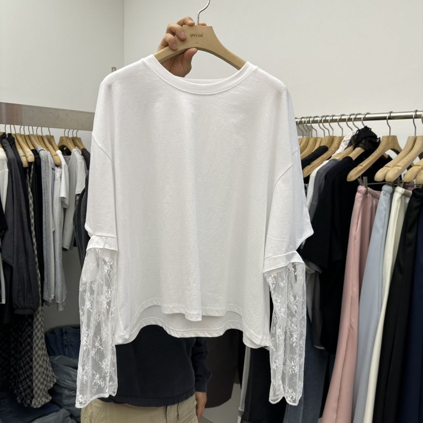 SPECIAL韓國直郵女裝新品人氣職業休閑26春夏推薦長袖T恤SPECIAL長袖T恤