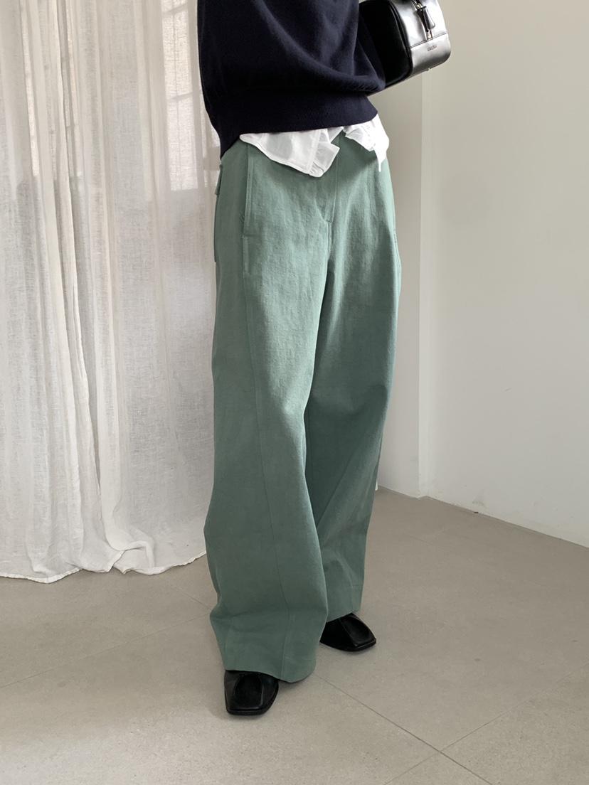 B_GARDER韓國東大門代購女裝新款休閑人氣時尚26春夏休閑褲B.GARDER休閑褲