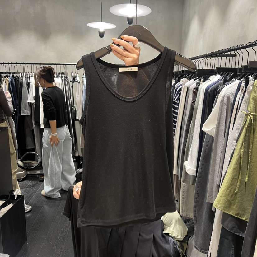 TUG韓國東大門直郵女士新品26春夏休閑推薦職業吊帶背心套裝TUG吊帶/背心