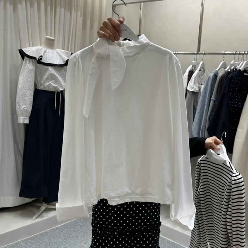 AFTERNOON韓國東大門直郵女士新款時尚推薦襯衫蕾絲衫圍巾AFTERNOON襯衫/蕾絲衫