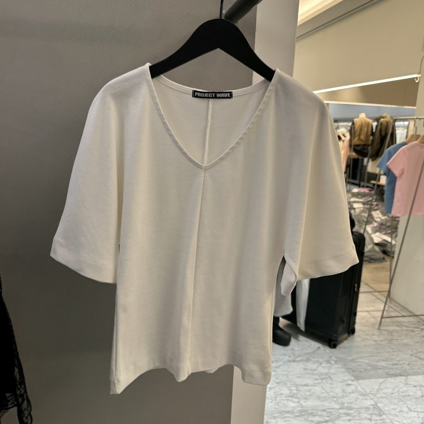 PROJECT WAVE-P韓國直郵女士新品人氣推薦26春夏休閑T恤PROJECT WAVET恤