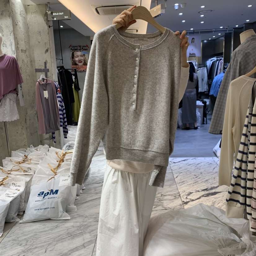 FOREST韓國直郵女士新款人氣職業熱賣推薦休閑26春夏針織衫FOREST針織衫