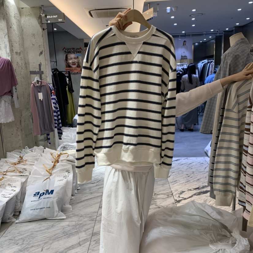 FOREST韓國直郵女士新款時尚推薦熱賣休閑職業26春夏長袖T恤FOREST長袖T恤