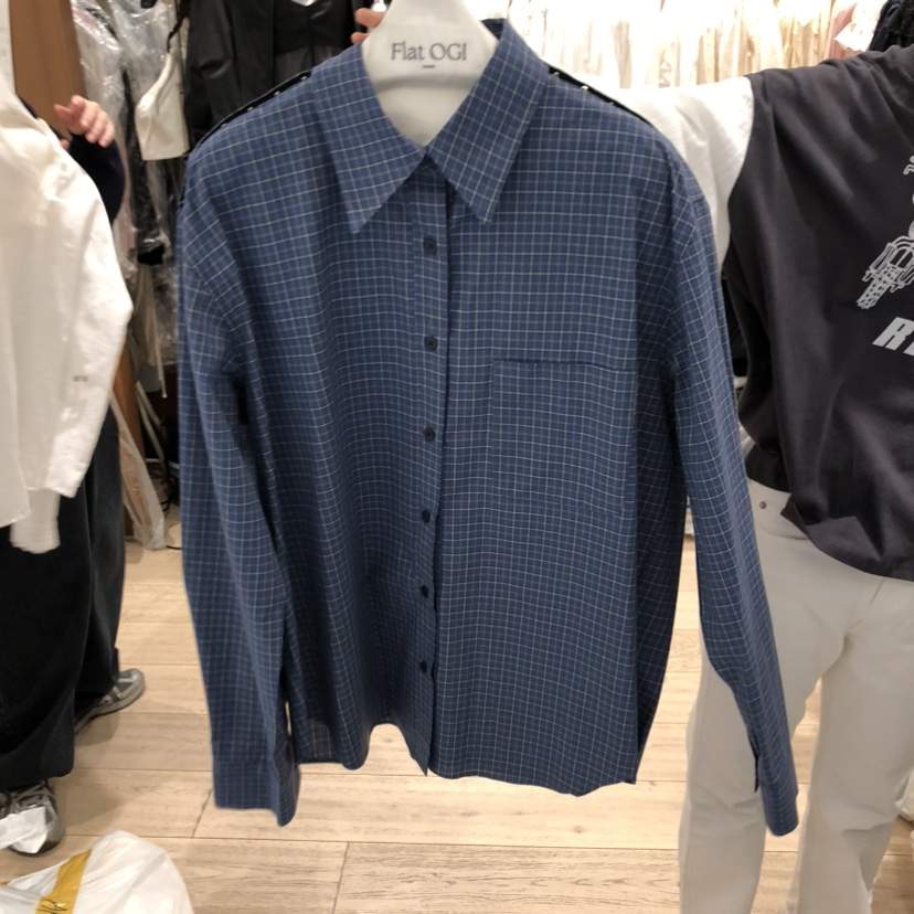 OGI韓國直郵實拍女裝新款時尚人氣26春夏熱賣休閑襯衫蕾絲衫FLat OGI襯衫/蕾絲衫