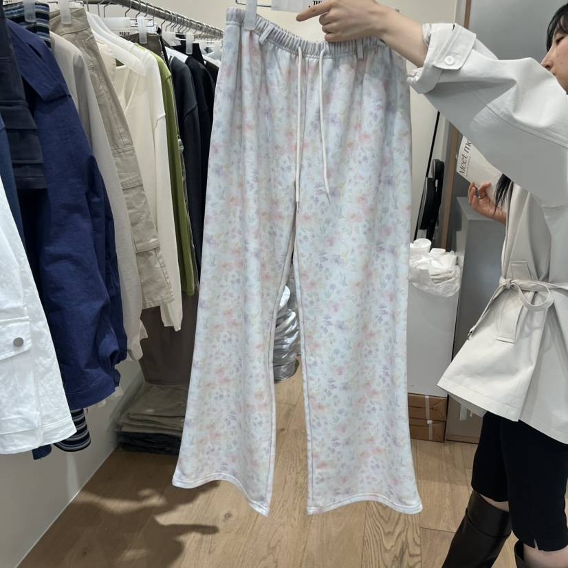 MEET ME韓國直郵實拍女士新品職業26春夏熱賣時尚休閑褲MEET ME休閑褲