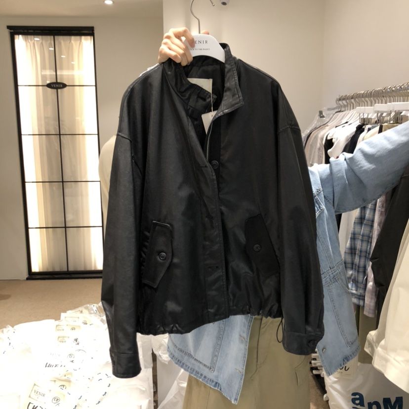 VENIR-a韓國直郵實拍女裝新款人氣時尚熱賣26春夏夾克皮革VENIR-a夾克