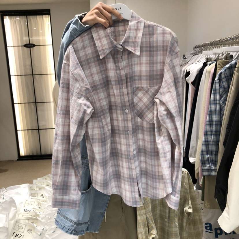 VENIR-a韓國直郵女士新款人氣休閑熱賣推薦時尚襯衫蕾絲衫VENIR-a襯衫/蕾絲衫