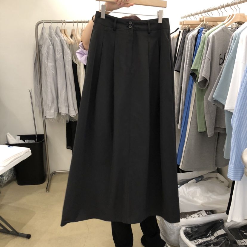 MUNSELL韓國東大門直郵女士新款26春夏人氣休閑推薦熱賣長裙MUNSELL長裙