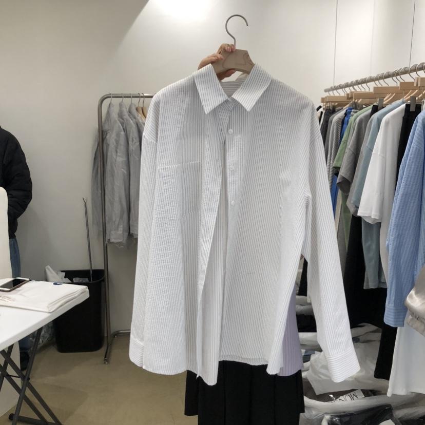 MUNSELL韓國直郵女士新品休閑人氣26春夏推薦時尚襯衫蕾絲衫MUNSELL襯衫/蕾絲衫