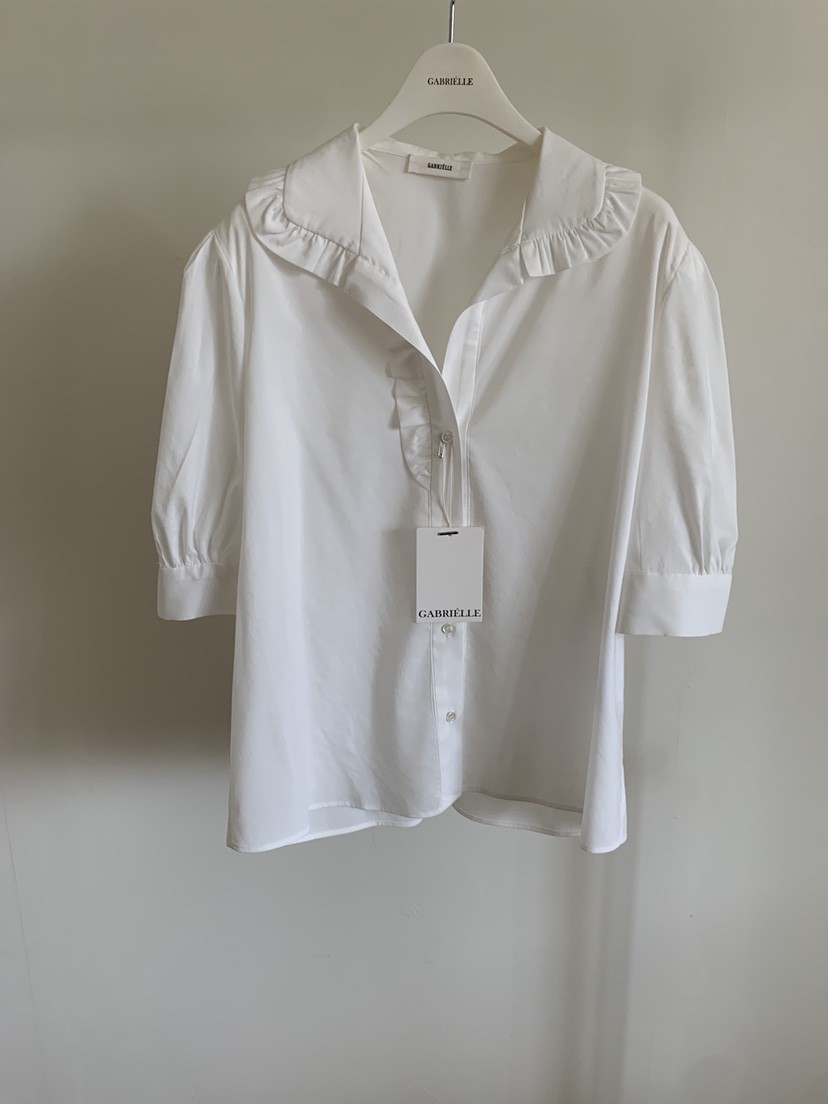 GABRIELLE韓國直郵實拍女裝新品休閑推薦職業人氣襯衫蕾絲衫GABRIELLE襯衫/蕾絲衫
