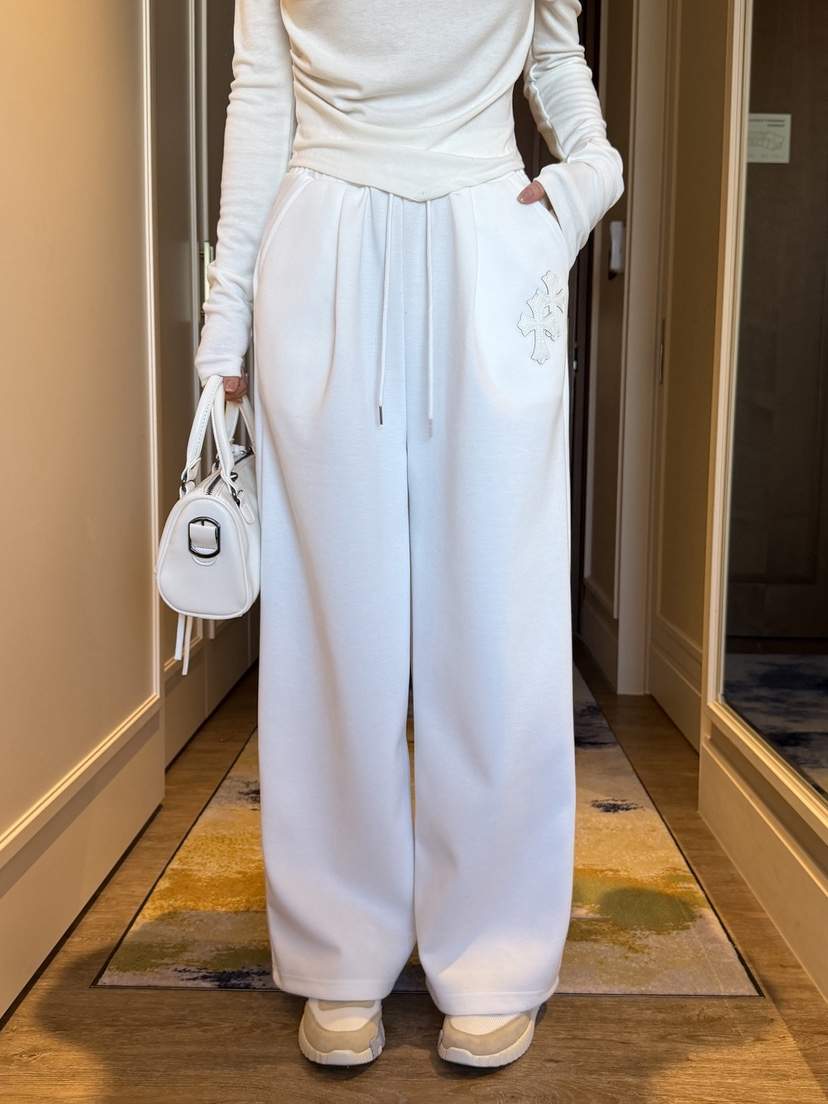 CLOTH韓國直郵女裝新款熱賣推薦26春夏職業時尚休閑褲褶裥CLOTH休閑褲