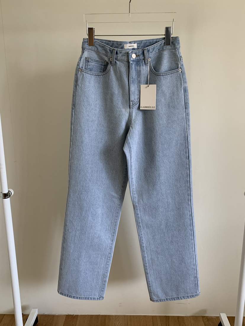 GABRIELLE韓國東大門直郵女士新品職業熱賣推薦休閑牛仔褲GABRIELLE牛仔褲