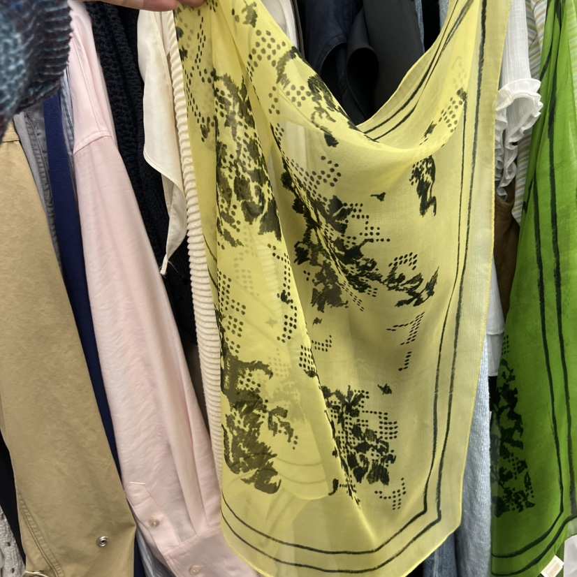 BREATHE韓國直郵女裝新品推薦職業26春夏圍巾披肩絲綢圍巾BREATHE圍巾/披肩