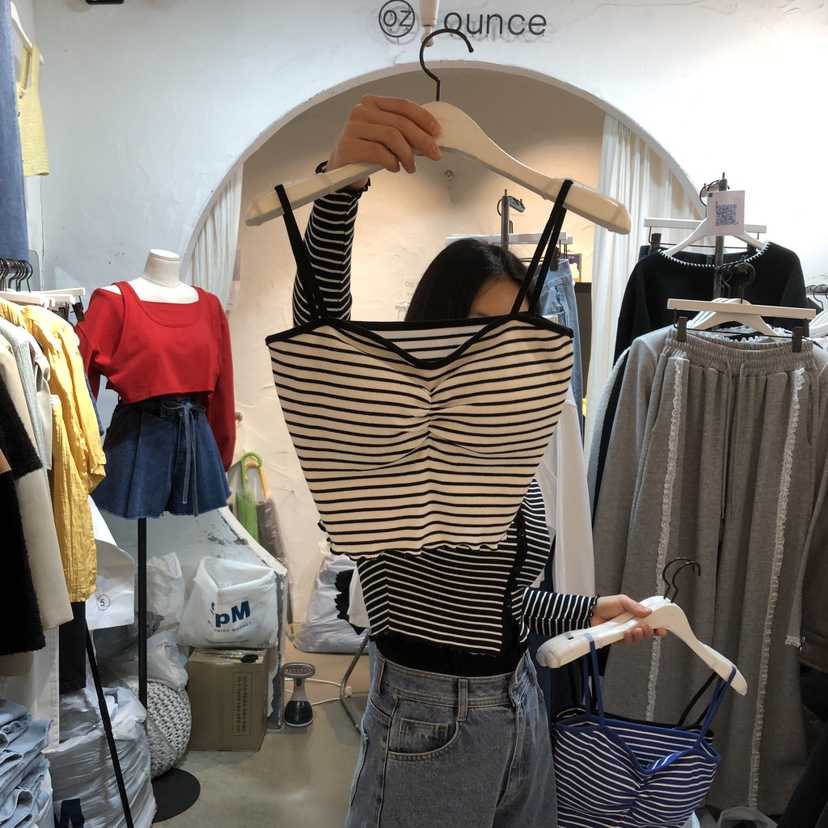 OZ韓國直郵女裝新品熱賣推薦26春夏人氣職業時尚吊帶背心OZ.ounce吊帶/背心