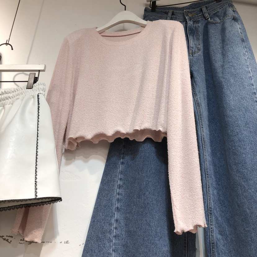 OZ韓國代購女士新款推薦人氣26春夏時尚職業熱賣休閑針織衫OZ.ounce針織衫