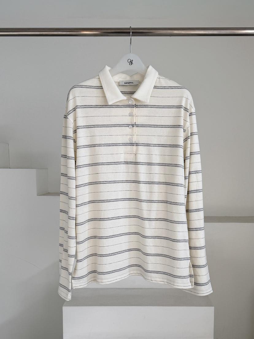 OATMEAL韓國直郵女裝新款熱賣職業26春夏休閑推薦長袖T恤OATMEAL長袖T恤