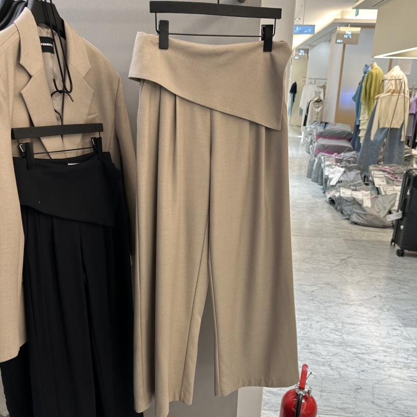 PROJECT WAVE-P韓國直郵實拍女裝新品人氣熱賣時尚休閑褲PROJECT WAVE休閑褲