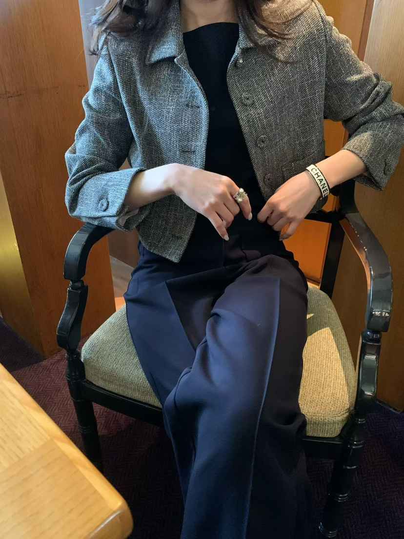 PRIVIE/H/LOW GAUGE韓國直郵實拍女裝新款熱賣職業夾克PRIVIE/H/LOW GAUGE夾克