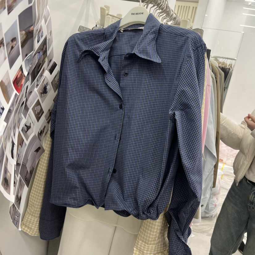 BREATHE韓國東大門代購女士新品休閑職業26春夏襯衫蕾絲衫BREATHE襯衫/蕾絲衫