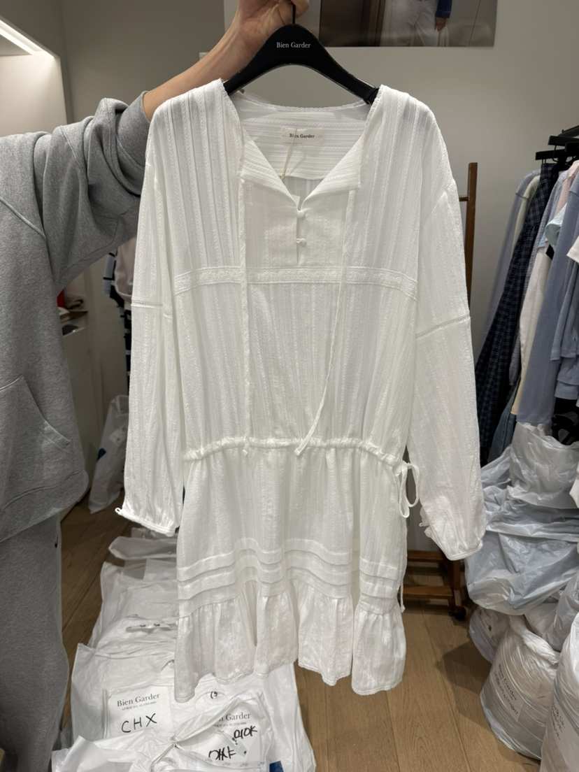 BIEN GARDER韓國直郵女裝新款26春夏熱賣休閑時尚連衣裙BIEN GARDER連衣裙