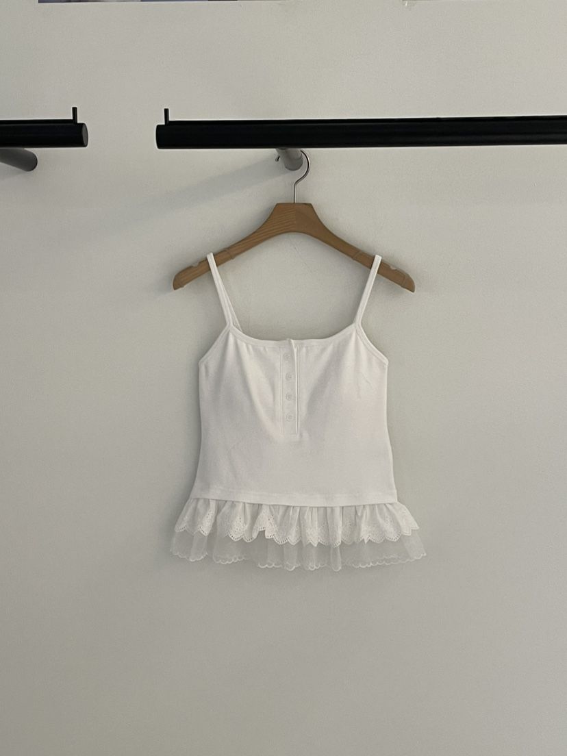 BUTTER-P韓國東大門直郵女士新品推薦熱賣26春夏吊帶背心BUTTER-P吊帶/背心