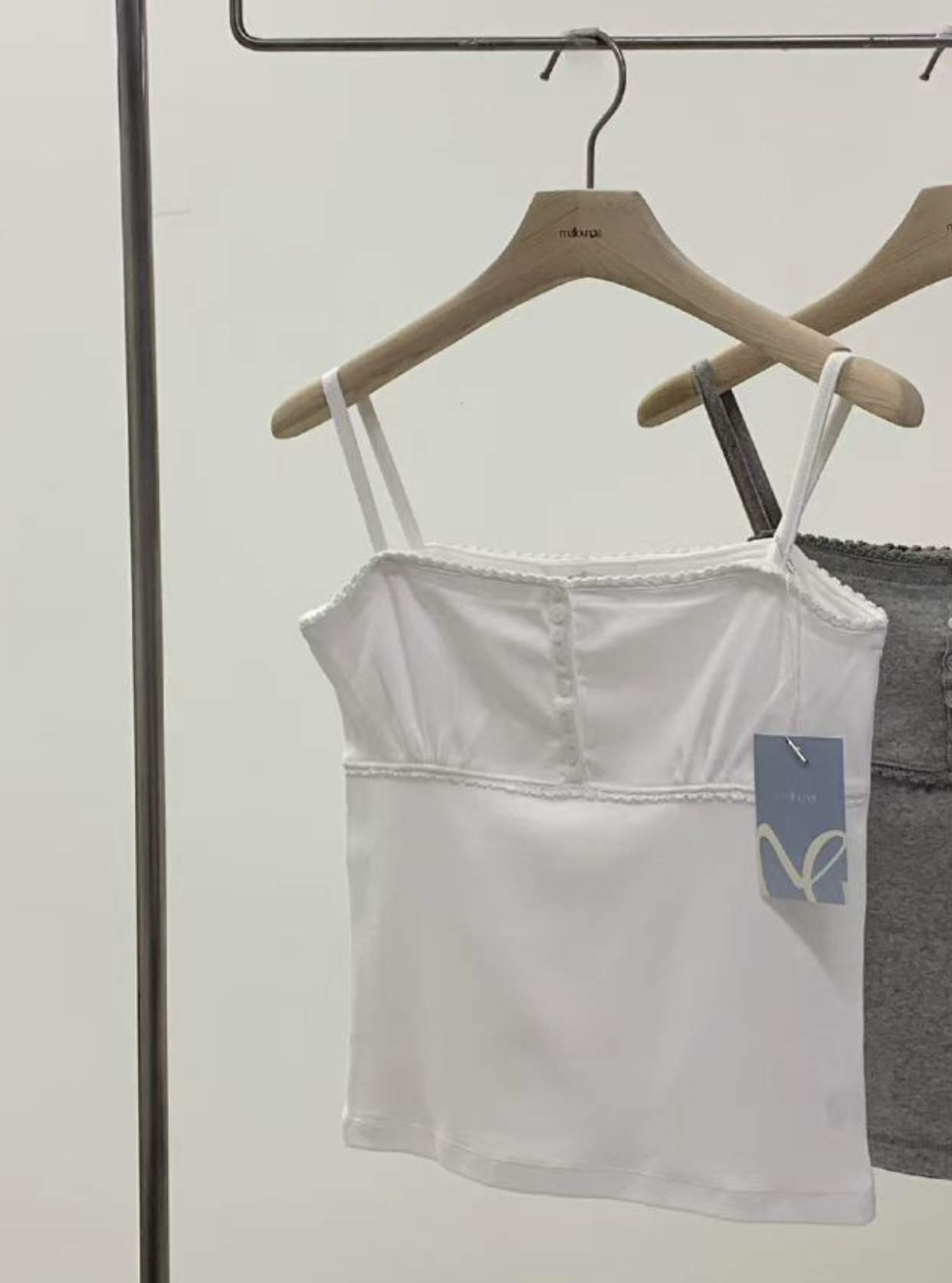 MELLOUNGE-멜라운지-T韓國東大門直郵女士新品時尚吊帶背心MELLOUNGE-2件起吊帶/背心