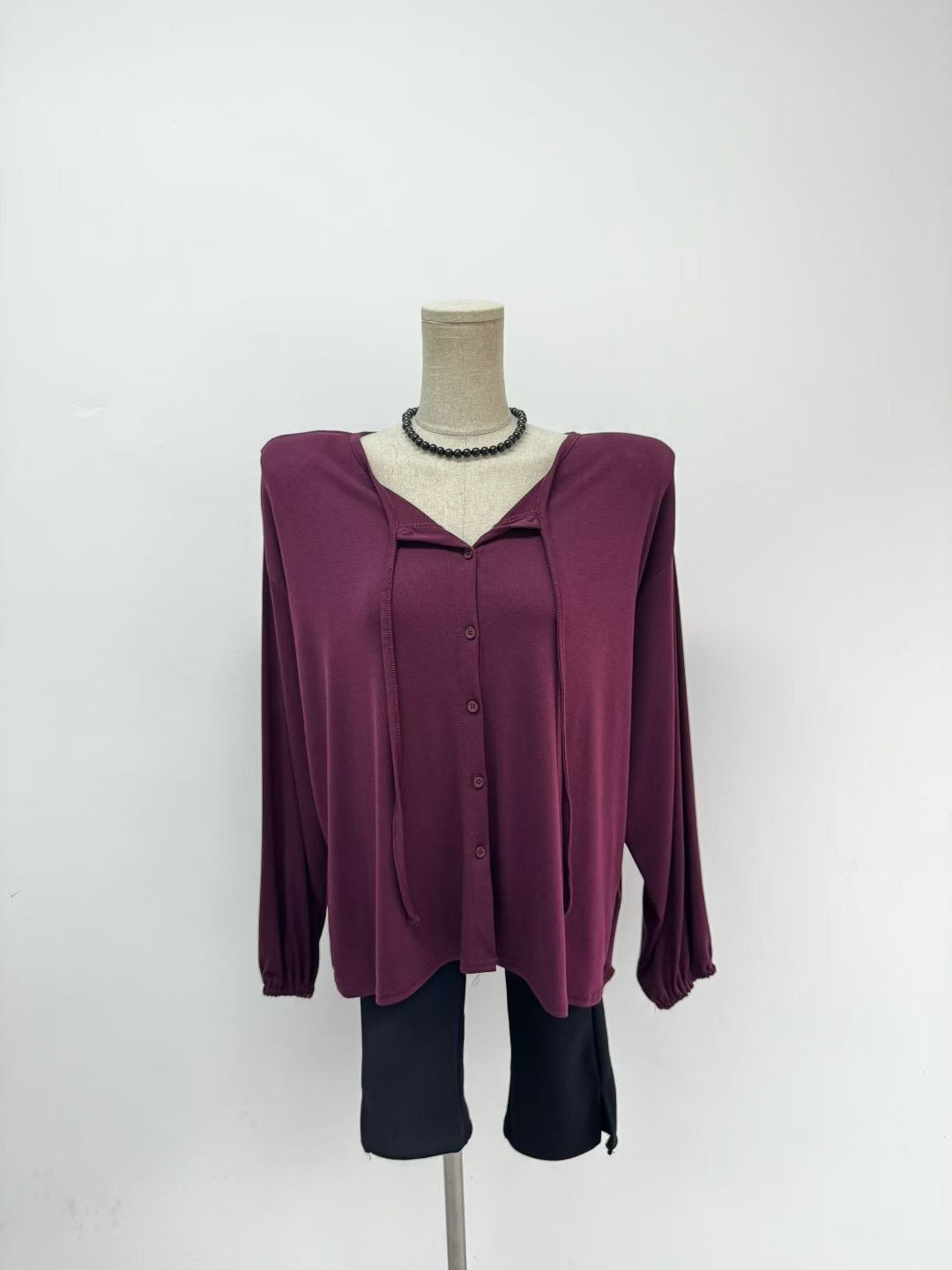 BIENVU韓國代購女士新款時尚熱賣職業26春夏人氣襯衫蕾絲衫BIENVU襯衫/蕾絲衫