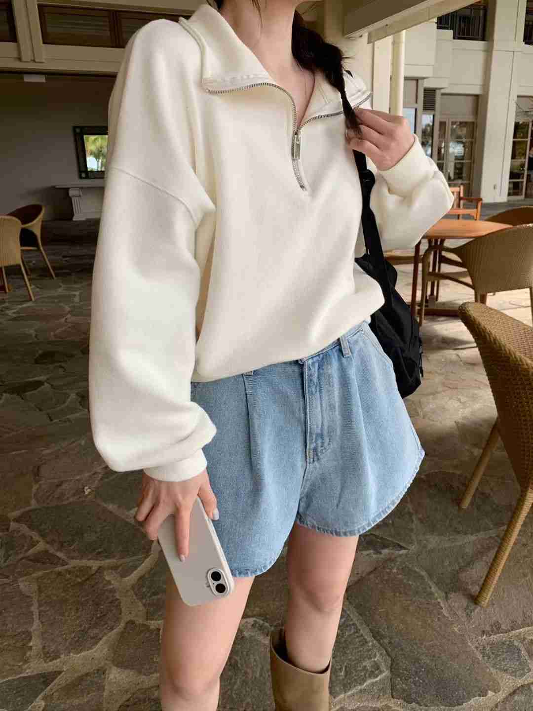 MELLOUNGE-멜라운지-T韓國直郵實拍女裝新品職業熱賣衛衣MELLOUNGE-2件起衛衣