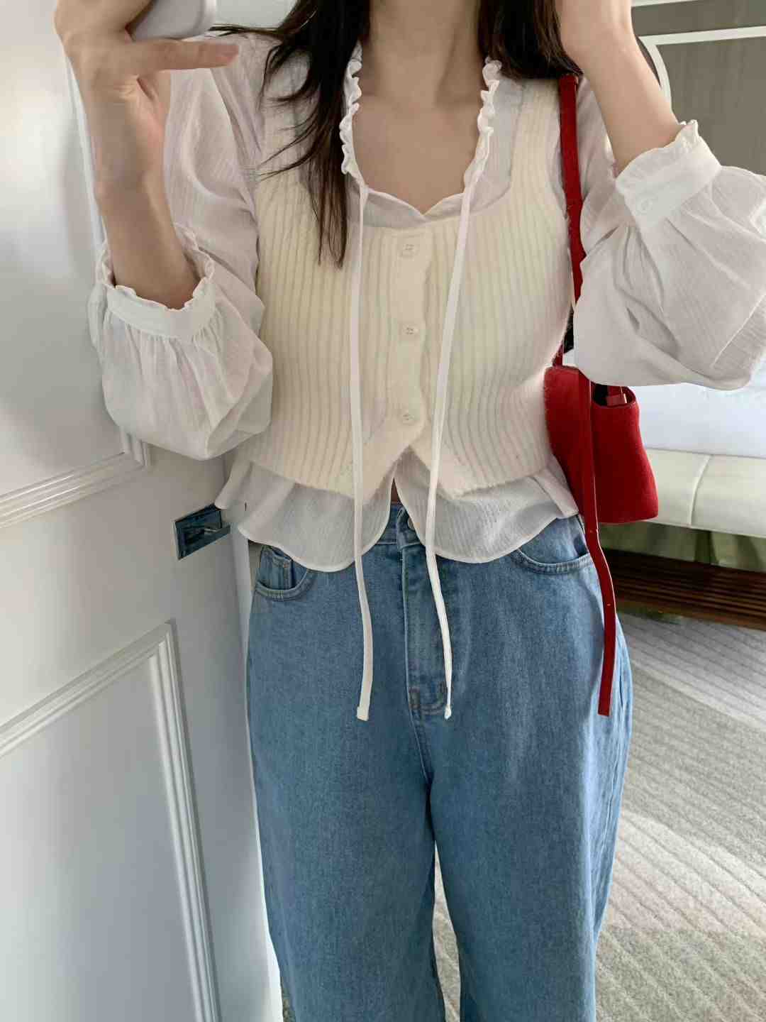 MELLOUNGE-멜라운지-T韓國東大門直郵女士新品推薦吊帶背心不含內搭MELLOUNGE-2件起吊帶/背心