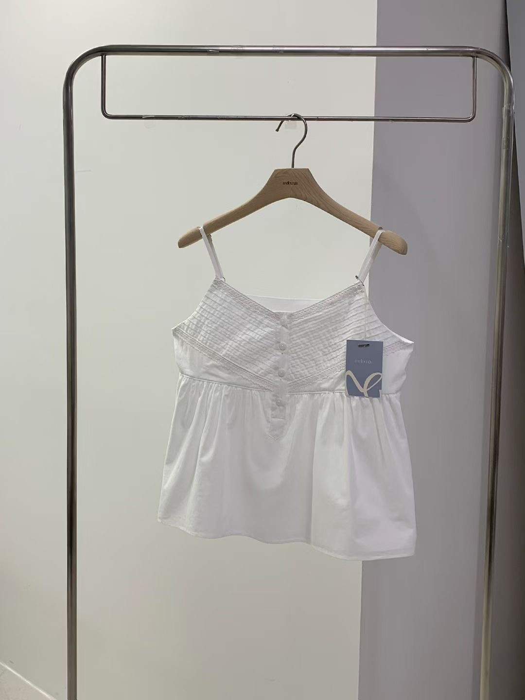 MELLOUNGE-멜라운지-T韓國直郵實拍女裝新品熱賣吊帶背心MELLOUNGE-2件起吊帶/背心